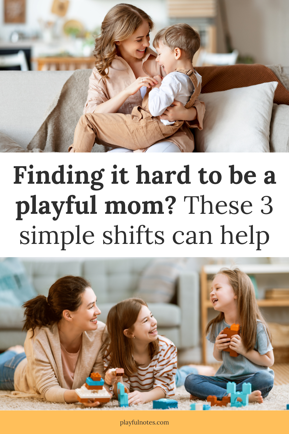 how to be a playful mom