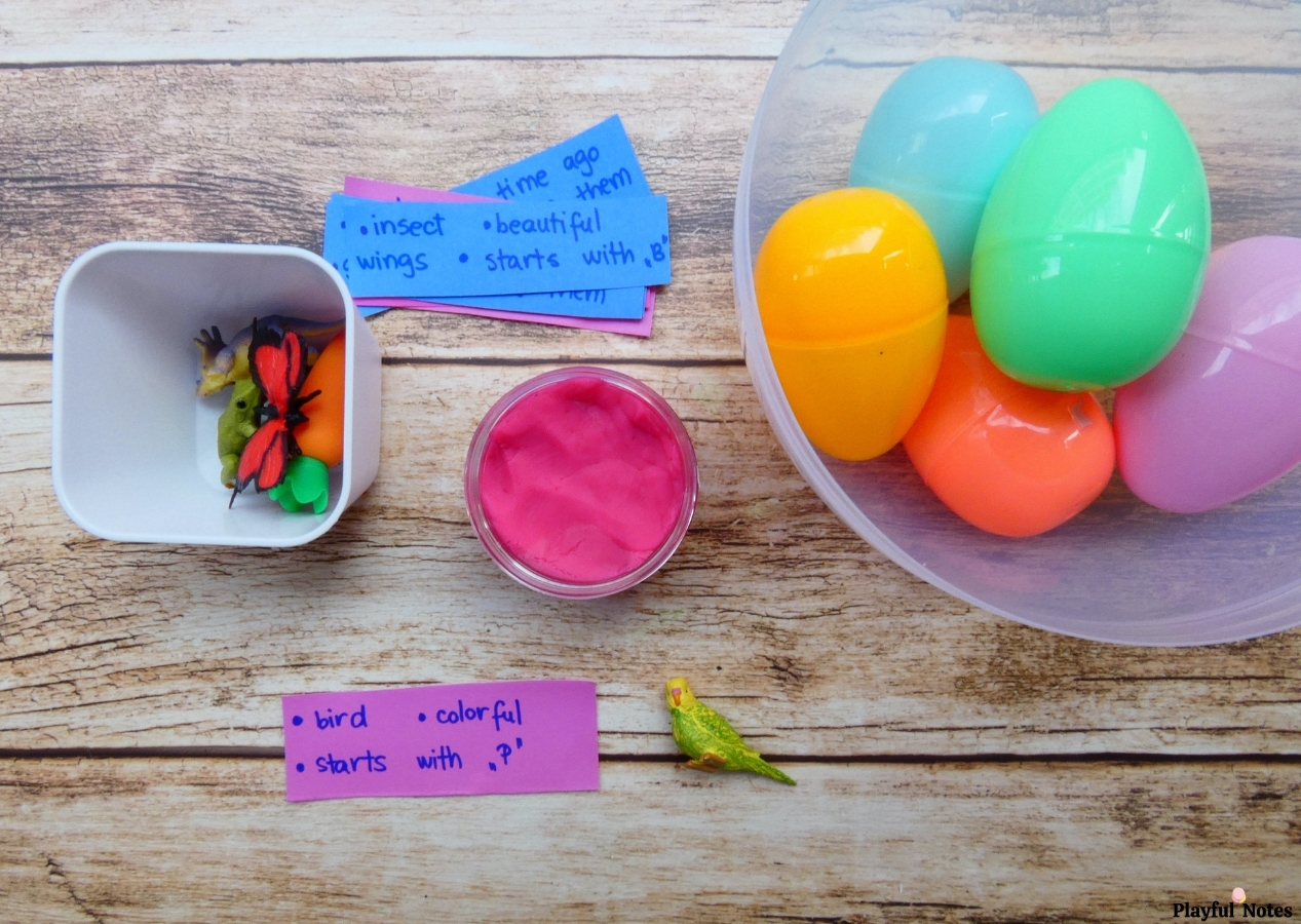 Surprise eggs: A fun guessing game for kids