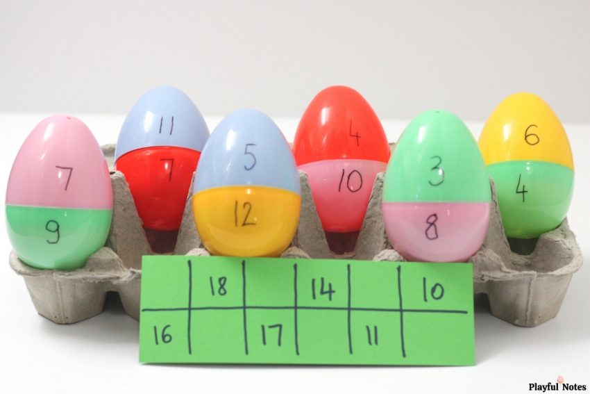 easter eggs math
