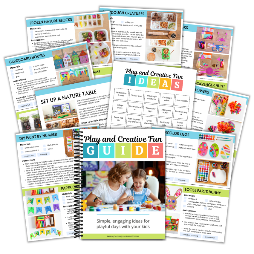 spring activities for kids - spring activity guide