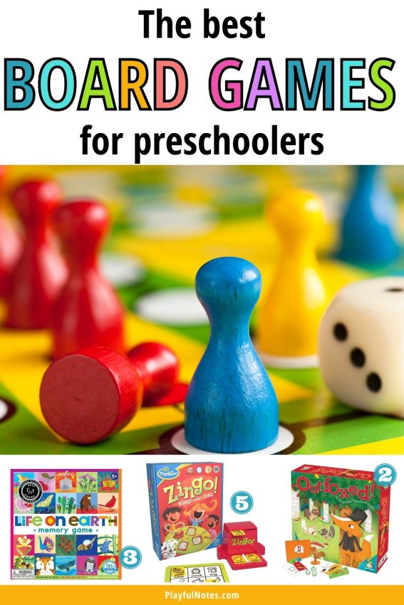 Great Board Games for Four Year Olds - The Tabletop Family