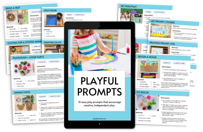 playful prompts for kids