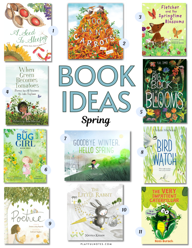 children's books about spring