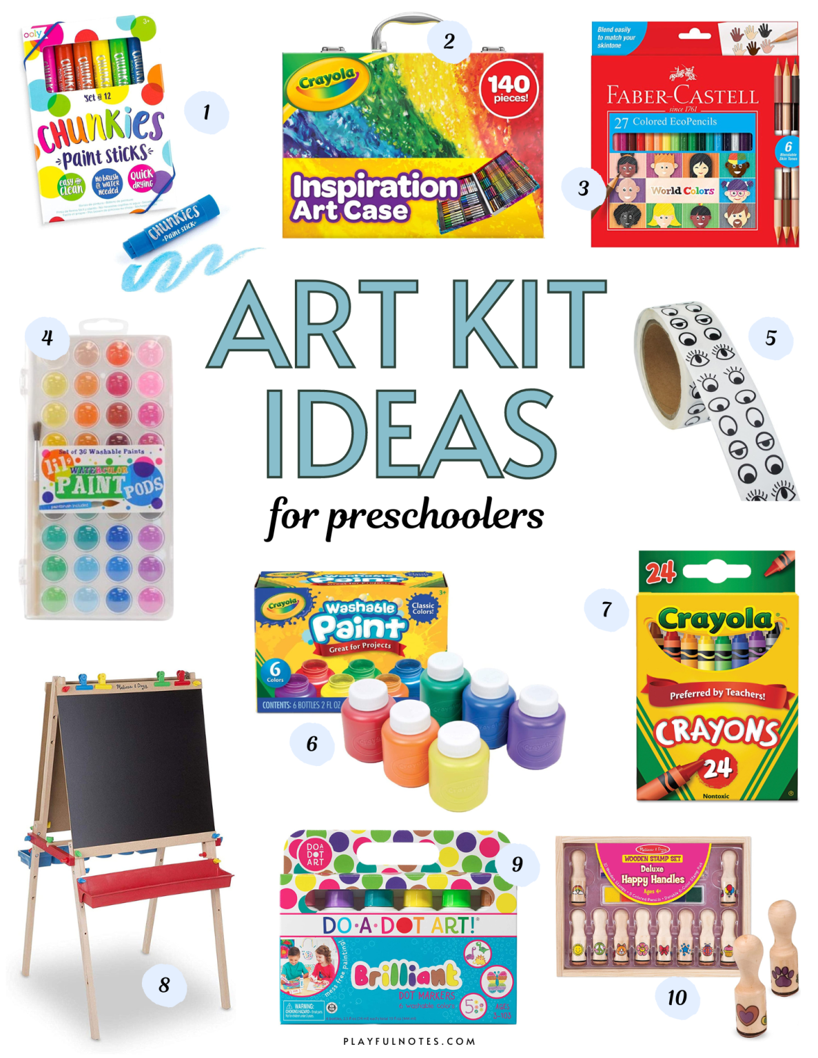 Art supplies for kids: What to include in an awesome art kit for your ...