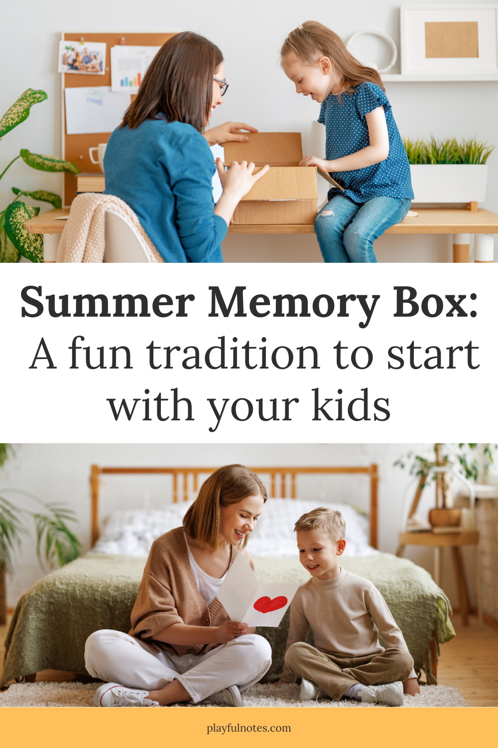 summer memory box for kids