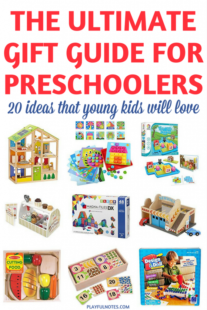 If you are looking for some awesome smart toys for preschoolers, here is a list of our favorite recommendations! I hope that you'll find a lot of inspiration on our list! | Toys for young kids | Gift guide for preschoolers | Christmas gifts