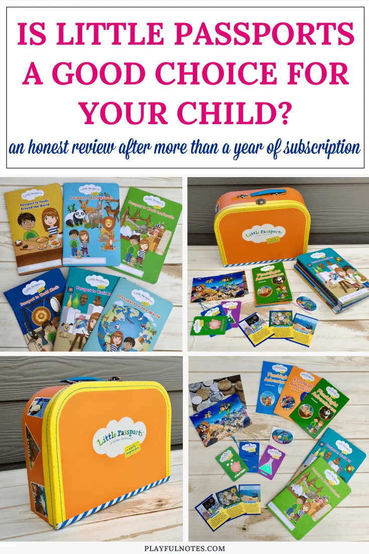 An honest Little Passports review: Everything that you need to know about the Little Passports subscription box from a mom who used the monthly Early Explorers boxes for more than a year. | Little Passports boxes | Teaching kids about the world #LittlePassports