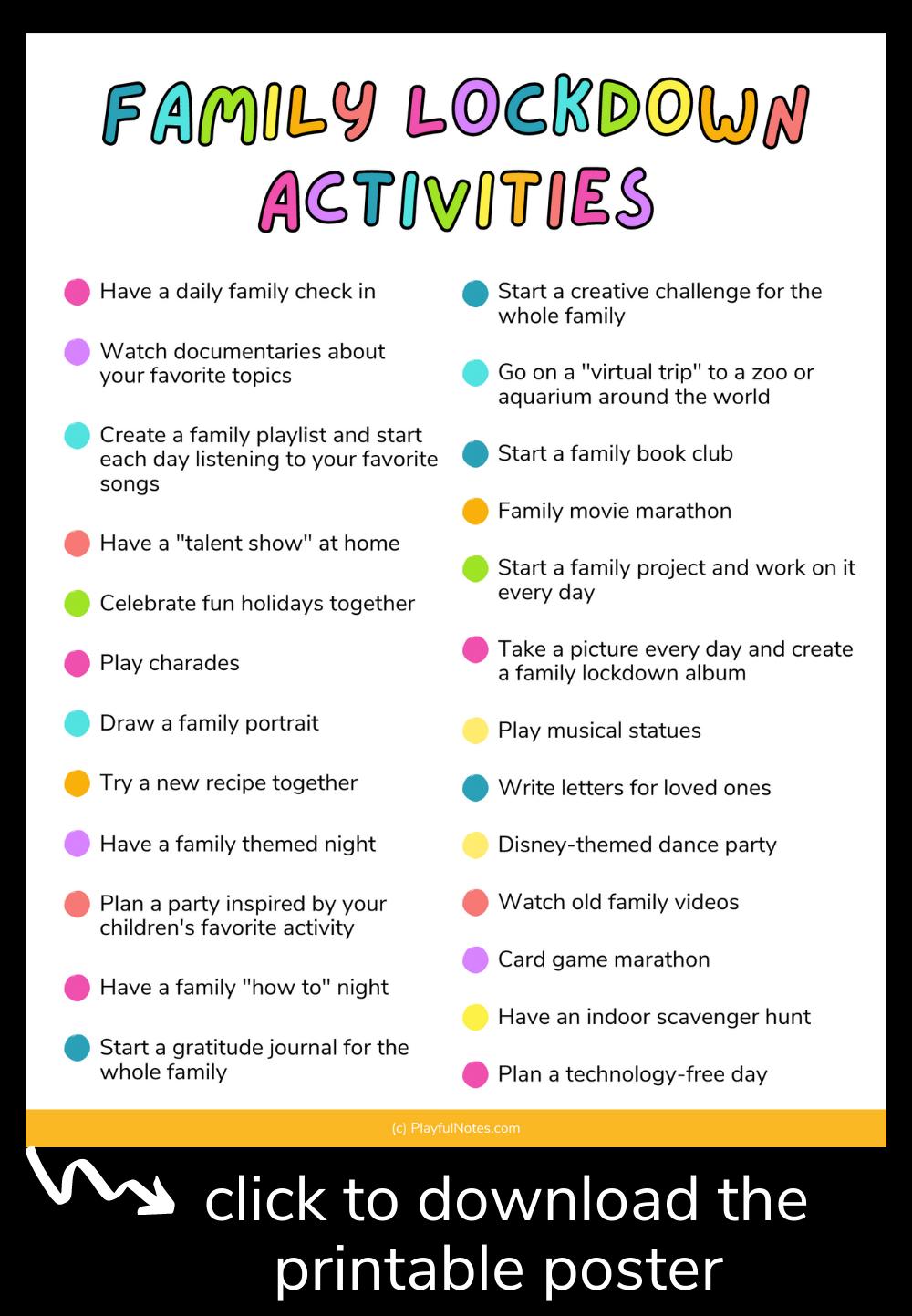 Lockdown activities for kids: 25 ideas that will make your days more ...