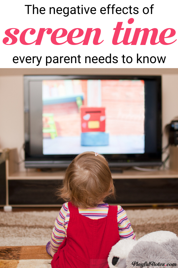 Screen time for kids: There are many negative effects of watching tv that can affect young children's development. Here is everything a mom needs to know before taking a decision about how much screen time a young child needs.  --- Limiting screen time | Research about screen time