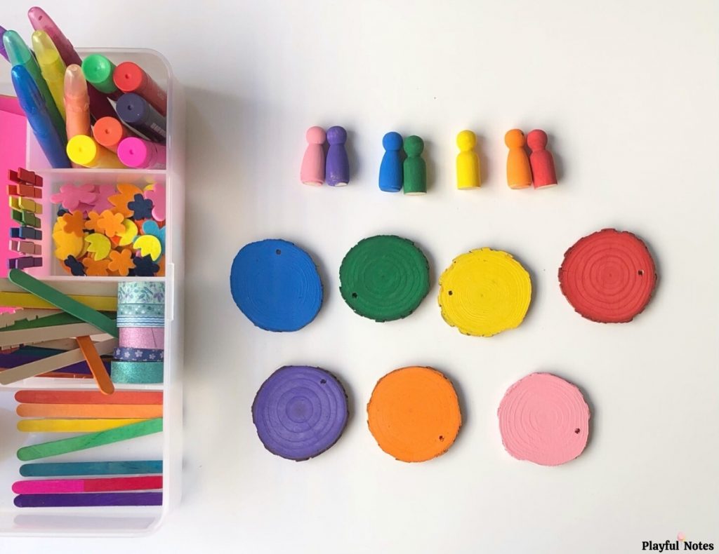rainbow play kit for kids