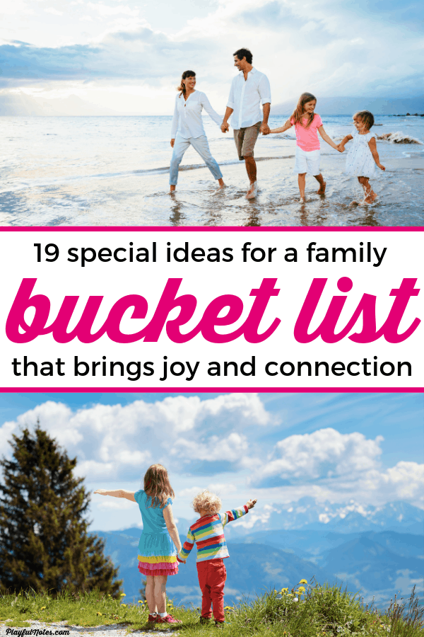 Have you ever considered creating a special summer bucket list for kids? Having a list of ideas at hand will help you plan a happy summer and be more intentional when it comes to planning family activities! --- Summer activities for for kids | Family fun | Family life #Parenting