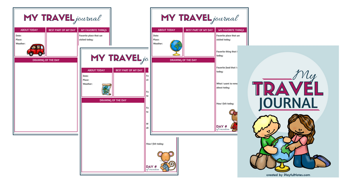 travel journal for kids